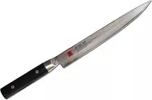 Нож кухонный шеф KASUMI Damascus 86024 сталь VG10, дерево, L=24 см