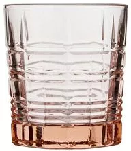 Стакан олд фэшн ARCOROC Даллас P9165 стекло, 300 мл, D=8,5, H=9,5 см, розовый