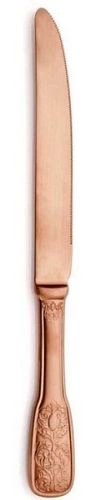 Нож столовый COMAS Versailles 18/10 satin copper нерж.сталь, L=24,5 см, B=4 мм, медный