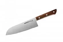 Нож кухонный Сантоку SAMURA HARAKIRI SHR-0095WO/K 175 мм