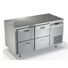 Стол холодильный ТЕХНО-ТТ СПБ/Т-123/04-2207 под тепловое оборудование