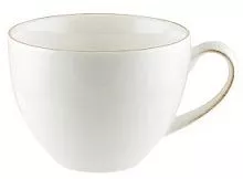 Чашка чайная BONNA Патера E105RIT01CF фарфор, 230 мл, D=9,3, H=6,9 см, белый