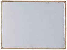 Блюдо прямоугольное PORLAND Seasons 358835 фарфор, L=35, B=26 см, серый