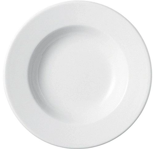 Тарелка глубокая PORLAND Soley 04A+P001303 фарфор 22 см, белый
