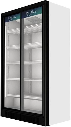 Шкаф холодильный Briskly 11 Slide белый