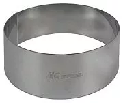 Форма кондитерская круг MGSTEEL 72614 нерж.сталь, D=9, H=3,5 см