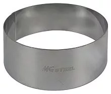 Форма кондитерская круг MGSTEEL 72614 нерж.сталь, D=9, H=3,5 см