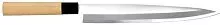 Нож японский янагиба P.L. Proff Cuisine 92000076 нерж.сталь, дерево, L=20 см