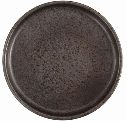 Блюдо круглое PORLAND Stoneware Ironstone 18KP30 фарфор, D=30, H=2,2 см, черный