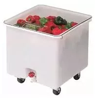 Контейнер CAMBRO для овощей с крышкой на колесиках сс32