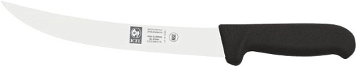 Нож разделочный ICEL Poly 24100.3512000.250 нерж.сталь, пластик, L=25 см, черный