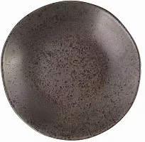 Тарелка глубокая PORLAND Stoneware Ironstone 17DC28 фарфор, D=28, H=4,5 см, черный