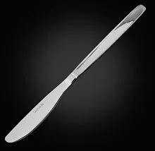 Нож столовый LUXSTAHL Iris KL-23 нерж. сталь, L=20,2 см, серебряный