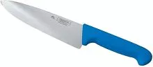 Нож поварской P.L. Proff Cuisine Pro-line 73024056 нерж.сталь, пластик, L=25 см, синий