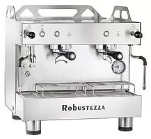 Кофемашина рожковая ROBUSTEZZA BZO2MMIXIL Compact 2 высокие группы, нерж.сталь