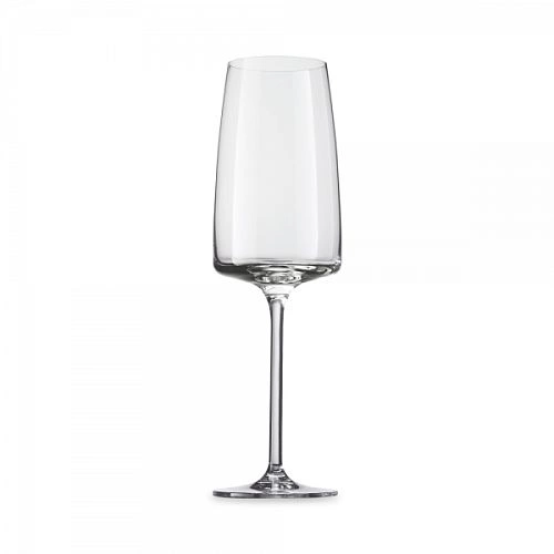 Бокал для шампанского SCHOTT ZWIESEL Сенса 120591 стекло, 363 мл, D=7,2, H=24 см, прозрачный