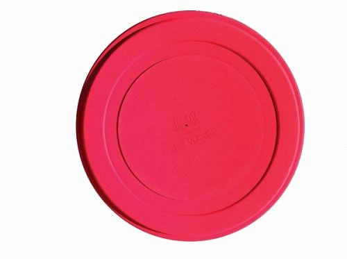Силиконовая крышка для тарелки для основного блюда, цвет красный
