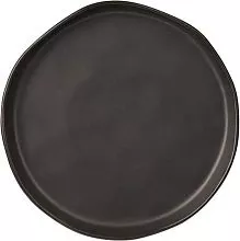 Тарелка KUNSTWERK Шейд HJD030 керамика, D=26, H=15 см, черный