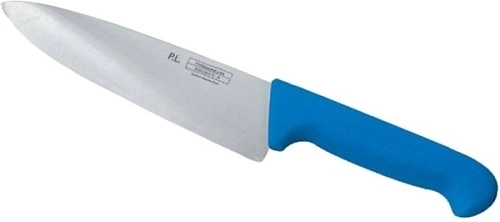Нож поварской P.L. Proff Cuisine Pro-line 71047289 нерж.сталь, пластик, L=20 см, синий