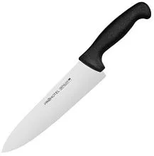 Нож поварской PROHOTEL AS00301-04Bl сталь нерж., пластик, L=340/200, B=45мм, черный, металлич.
