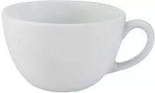 Чашка чайная PORLAND Soley 04A+P003174 фарфор 320мл, белый