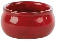 Горшок для масла RUSTICO Lava C44310 керамика, 100 мл, D=7 см, красный