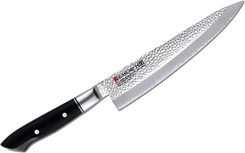 Нож кухонный шеф KASUMI Hammer 78020 сталь VG10, полимер, L=20 см