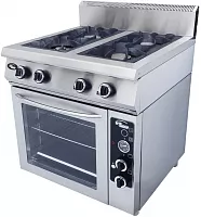 Плита газовая GRILL MASTER Ф4ПДГ/800 50001Г