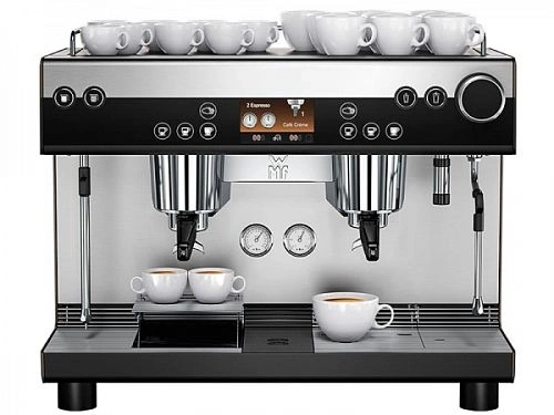 Кофемашина рожковая WMF Espresso 03.5500.1001 2 низкие группы, черный