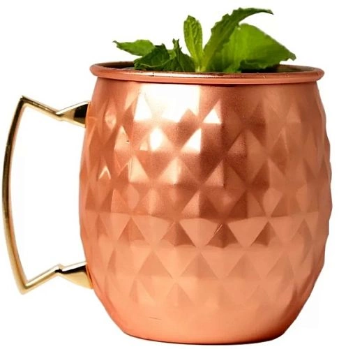 Кружка для коктейля P.L. Proff Cuisine Moscow Mule MUGS0019 нерж.сталь, 500 мл, медный