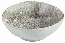 Салатник PORLAND Stoneware Iris 36DC14 фарфор, D=15, H=5,6 см, темно-коричневый