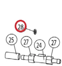 Уплотнение датчика уровня накипи G3/8 RATIONAL 44.00.593