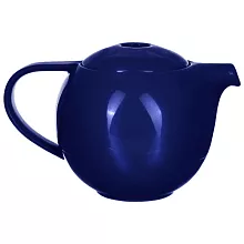 Чайник LOVERAMICS C097-09ADE керамика, 600 мл, с ситечком, синий