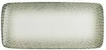 Блюдо прямоугольное BONNA Свэй SWYMOV35DT фарфор, L=34, B=16см. серый