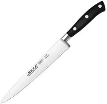 Ножи для тонкой нарезки ARCOS 232900 сталь нерж., полиоксиметилен, L=286/170, B=25мм, черный, металл