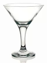 Бокал для мартини PASABAHCE Бистро 44410/b стекло, 190 мл, D=10,7, H=13,7 см, прозрачный