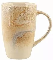 Кружка PORLAND Stoneware Pearl 320731 фарфор, 295 мл, H=11,6 см, бежевый