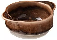 Чашка бульонная Борисовская Керамика Маррон Реативо ФРФ88804673 фарфор, 300мл, D=11, 5см, коричневый