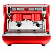 Кофемашина рожковая NUOVA SIMONELLI Appia Life Compact S 2 высокие группы, красный