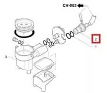 Инжектор паровоздушный 910376000 для кофемашины LA CIMBALI серии М1