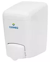 Дозатор для жидкого мыла CLEANEQ AC84022CLQ 400 мл, пластик, белый