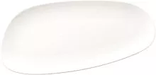 Блюдо прямоугольное BONNA Уайт VAO36DT фарфор, L=36, B=16 см, белый