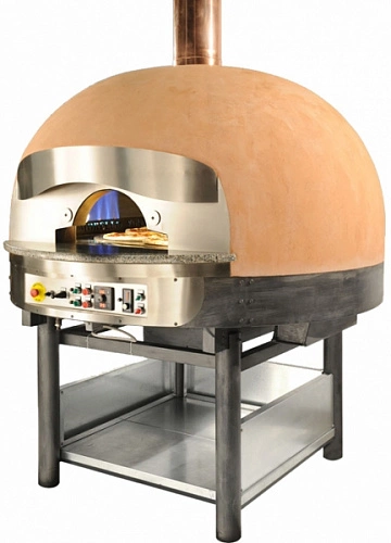 Печь для пиццы MORELLO FORNI ротационная газ FGR130 сUPOLA BASIC