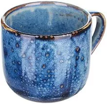 Чашка чайная KUNSTWERK Ирис ZA0136-4-a фарфор, 350мл, D=9, H=8см, голуб.