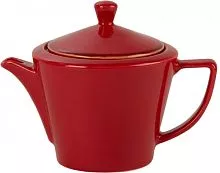 Чайник с крышкой PORLAND Seasons 938405 фарфор, 500 мл, L=20, B=13, H=15 см, красный