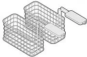 Комплект из 2х корзин для фритюрницы TECNOINOX 220650