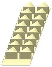 Экстрактор для пирожных треугольник MARTELLATO ED 4