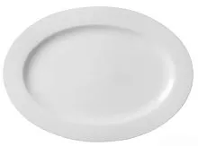 Блюдо CAMEO IMPERIAL WHITE 35,5х25,5см H2,9см 210-143