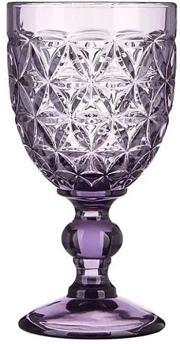 Бокал для вина PROBAR 3788-3purple стекло, 310 мл, D=8,6, H=16,3 см, фиолетовый