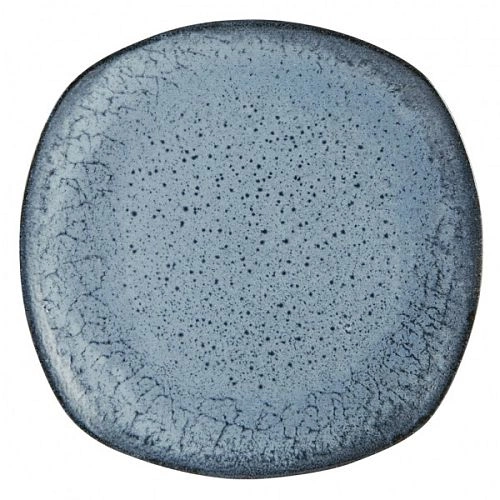 Тарелка квадратная PORLAND Frost 04ALM004698 фарфор, 32 см, синий